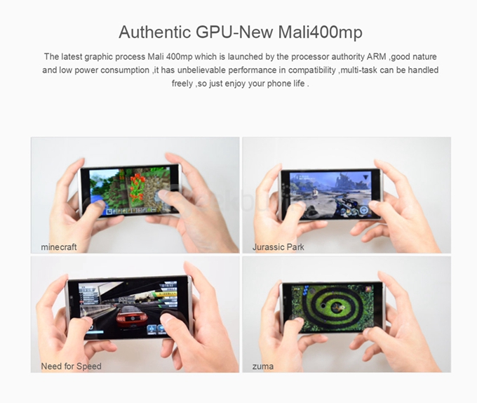 [HK Stock] CUBOT P11 5.0inch Android 5.1 Smartphone MT6580 Quad Core 1.3GHz 1GB RAM 8GB ROM 3G GPS  Camera Hotknot OTG - Gold