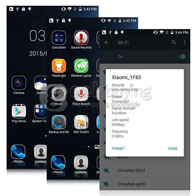 [Spain Stock] Ulefone Paris 5inch Android 5.1 2GB 16GB 4G Smartphone 64Bit MTK6753 Octa Core 13.0MP OTG Miracast Hotknot Gorilla 3 - Black