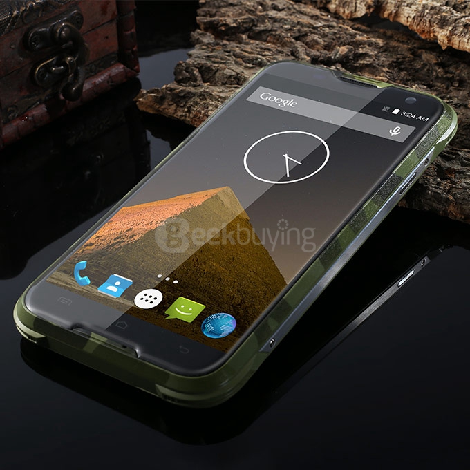 Blackview BV5000 4G LTE IP67 Waterproof 5.0inch Android 5.1 2GB 16GB Smartphone MT6735P Quad Core 1.0GHz 8.0MP 4780mAh - Green