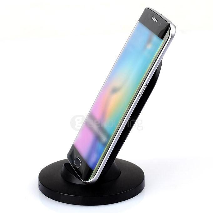 Itian A2 3-Coils Multi-function Qi Standard Wireless Charger for Mobile Phones - Black
