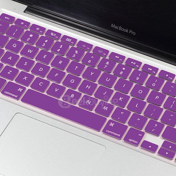 LENTION Colored Series 2 Pcs Ultra Thin TPU Laptop Keyboard Protective Films for MacBook Air/Pro 13