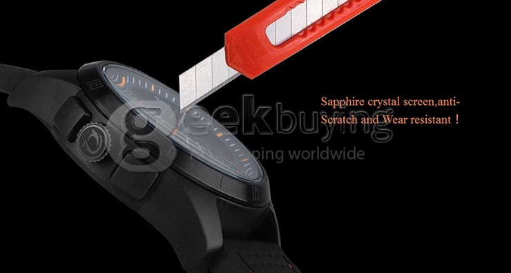 iMacwear Unik Classic BT4.0 Waterproof 50M Smart Watch with Citizen Miyota For iPhone/Android - Black