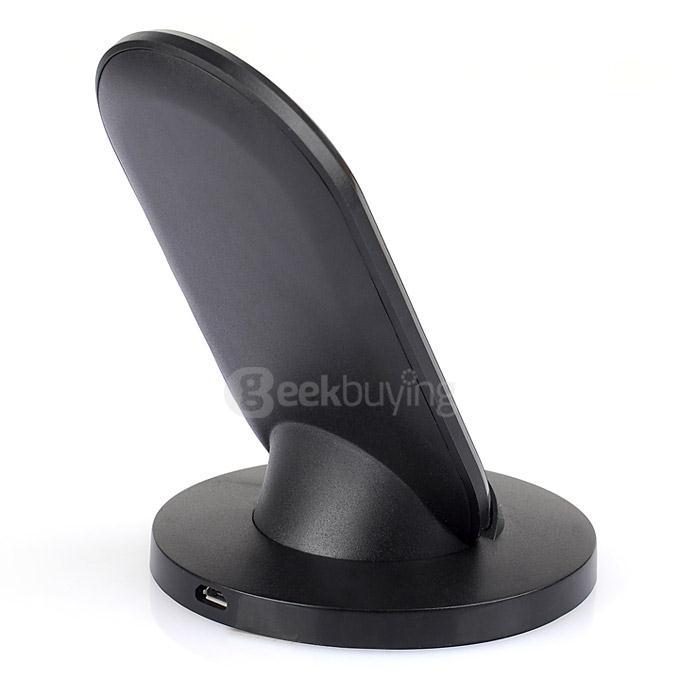 Itian A2 3-Coils Multi-function Qi Standard Wireless Charger for Mobile Phones - Black