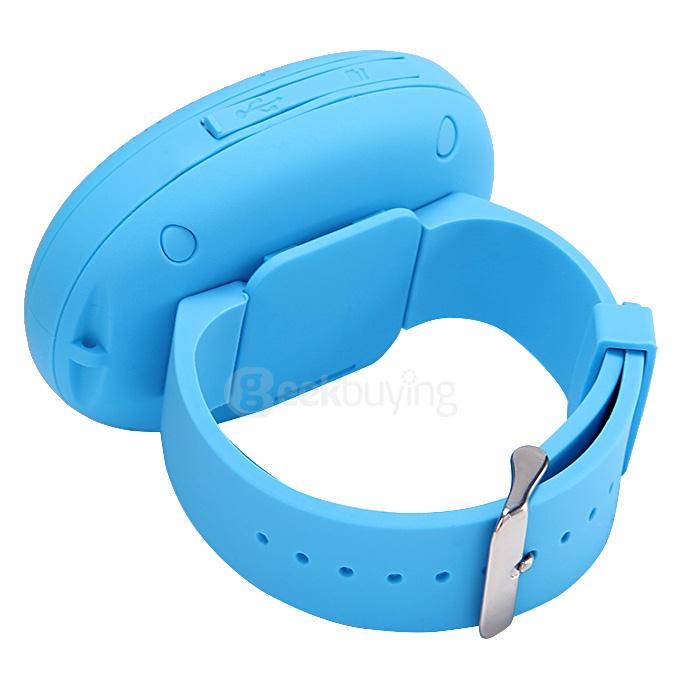 T1 Mini Portable Wireless Bluetooth Watch Speaker Sports Outdoor Speaker For iPhone HTC Samsung - Blue