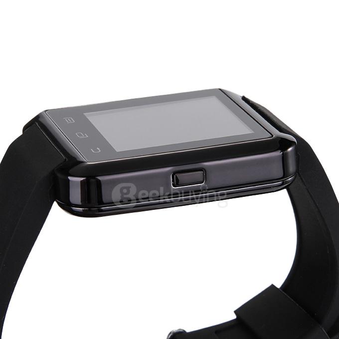 U8 U Watch MTK Bluetooth Smart Watch for iPhone Samsung S4/Note5 Android Smartphones - Black