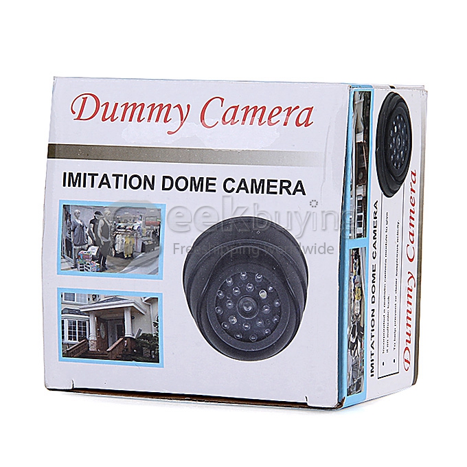Dummy Decoy Security Camera with Red Blinking LED(SS105234)