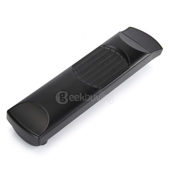 Portable Pocket Guitar Acoustic Guitar Practice Tool Gadget 6 Steel Strings 4 Fret Model with 2 Picks for Beginner - Black