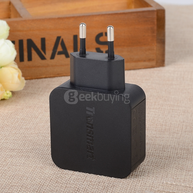 Tronsmart Quick Charge 2.0 18W AC Home Wall Travel USB Charger Fast Charger for Galaxy S6/S6 Edge, Note 4/Edge, Google Nexus 6, HTC M9, Xperia Z3/Z2 , Sharp Aquos Pad/Zeta,Xiaomi - EU Plug