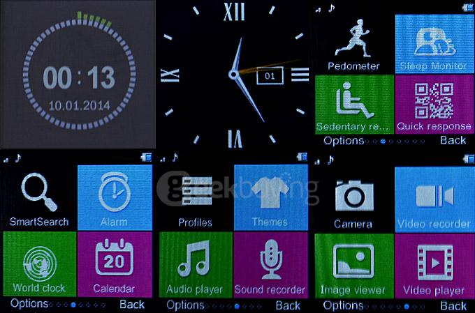 GV18 Aplus Smart Bluetooth WristWatch Watch Phone Supporting NFC/SIM Card with Camera - Black