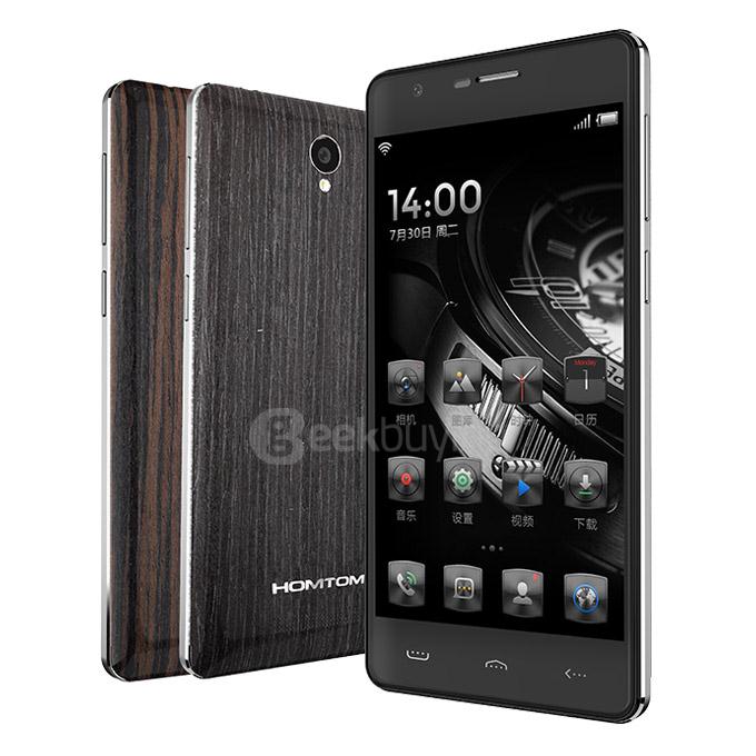 HOMTOM HT5 5.0inch 4G FDD-LTE 4250mAh Battery Android 5.1 Smartphone MT6735 Quad Core 1GB 16GB 13.0MP IPS HD - Black Apricot