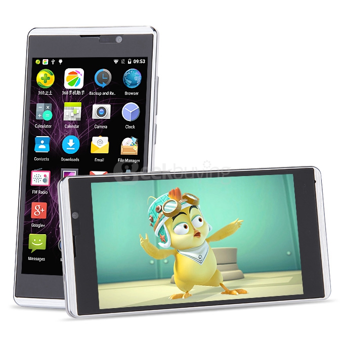 [HK Stock] CUBOT P11 5.0inch Android 5.1 Smartphone MT6580 Quad Core 1.3GHz 1GB RAM 8GB ROM 3G GPS 13.0MP Camera Hotknot OTG -White