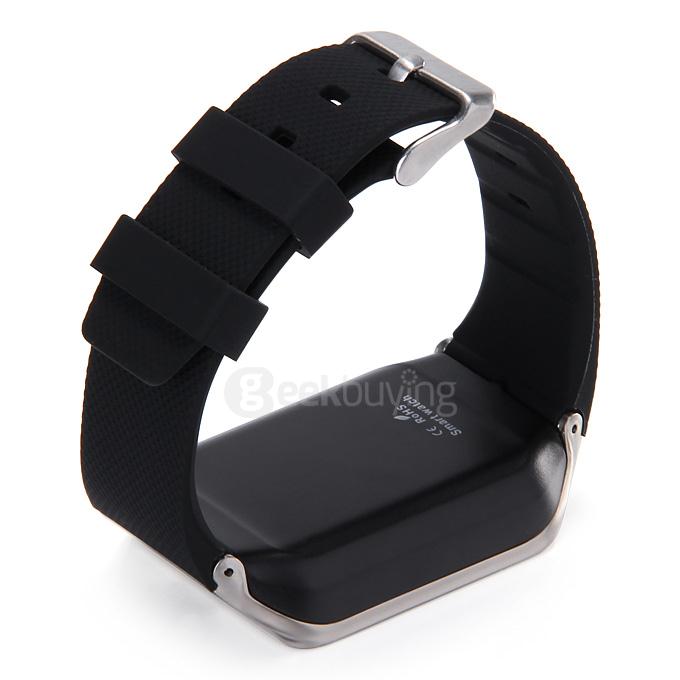GV18 Aplus Smart Bluetooth WristWatch Watch Phone Supporting NFC/SIM Card with Camera - Black