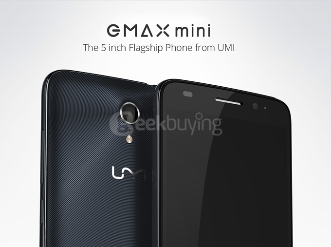 UMI EMAX Mini 4G LTE 5.0inch FHD Android 5.0 2GB 16GB Smartphone 64bit Qualcomm 615 Octa Core 1.5GHz 13.0MP OTG - Black