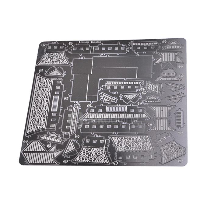MINI DIY 3D Nanometal Model 3D Himeji-jo Castle Puzzle - Silver