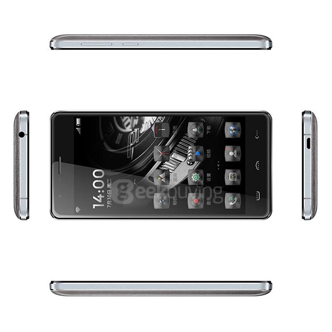 HOMTOM HT5 5.0inch 4G FDD-LTE 4250mAh Battery Android 5.1 Smartphone MT6735 Quad Core 1GB 16GB 13.0MP IPS HD - Black Apricot