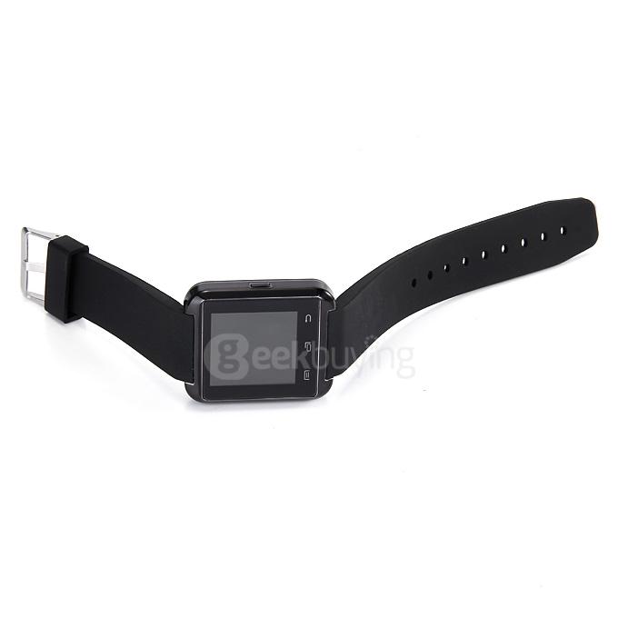 U8 U Watch MTK Bluetooth Smart Watch for iPhone Samsung S4/Note5 Android Smartphones - Black