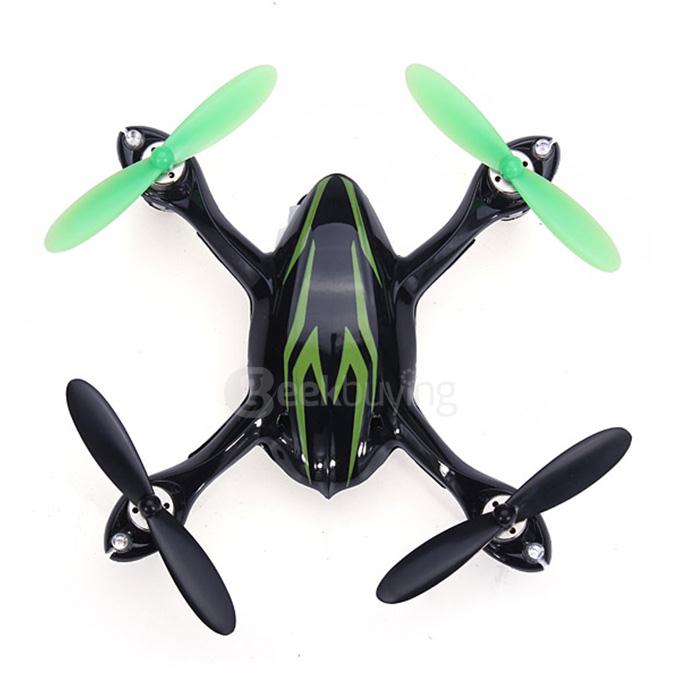 Hubsan X4 H107C 4CH RC Quadcopter 2.4G 6 Axis Gryo 0.3MP Camera RTF - Black & Green