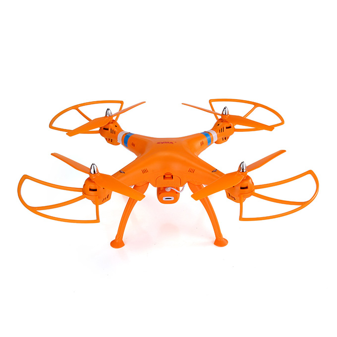 Syma X8C Venture Quadcopter 2MP HD Camera Headless Mode 2.4G RC RTF 6 Axis Gyro 3D Flip Fly - Orange