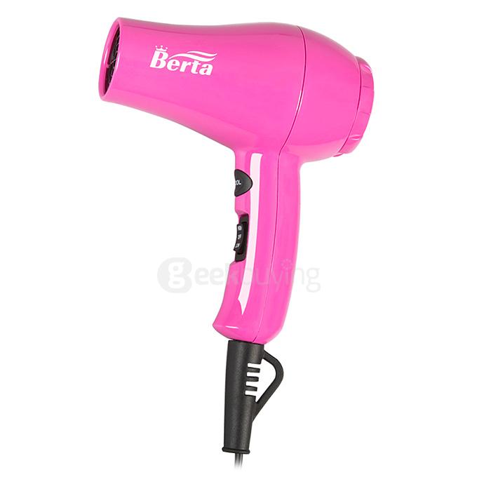 Berta-101 800W Mini Anion Hair Dryer - US Plug