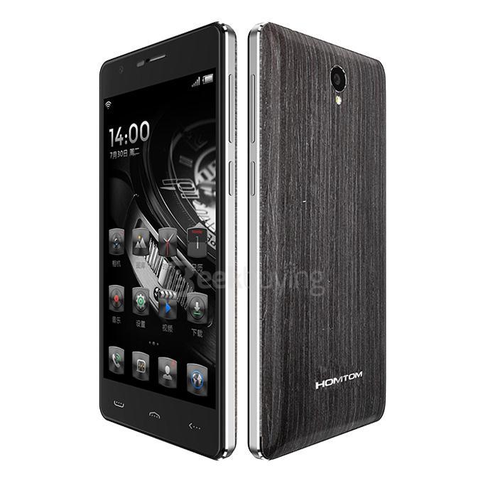 HOMTOM HT5 5.0inch 4G FDD-LTE 4250mAh Battery Android 5.1 Smartphone MT6735 Quad Core 1GB 16GB 13.0MP IPS HD - Black Apricot