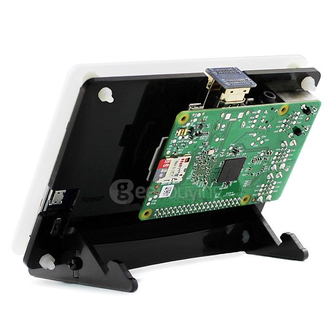 5 inch HDMI LCD 800*480 High Resolution with Bi-color Case for Raspberry Pi 2 Model B/Raspberry Pi Model B/B+/A+