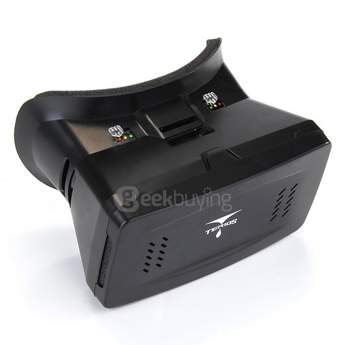 TERIOS Phantom II Virtual Reality VR Headset FOV75 Universal Storm Mirror Stereoscopic 3D VR Headset for 4.7 - 6 inch Smartphones