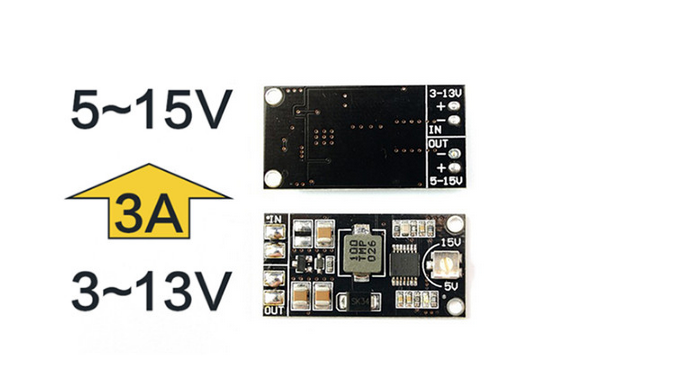 Matek VB5-15 DC-DC 3~13V To 5~15V 3A Step UP Voltage Module
