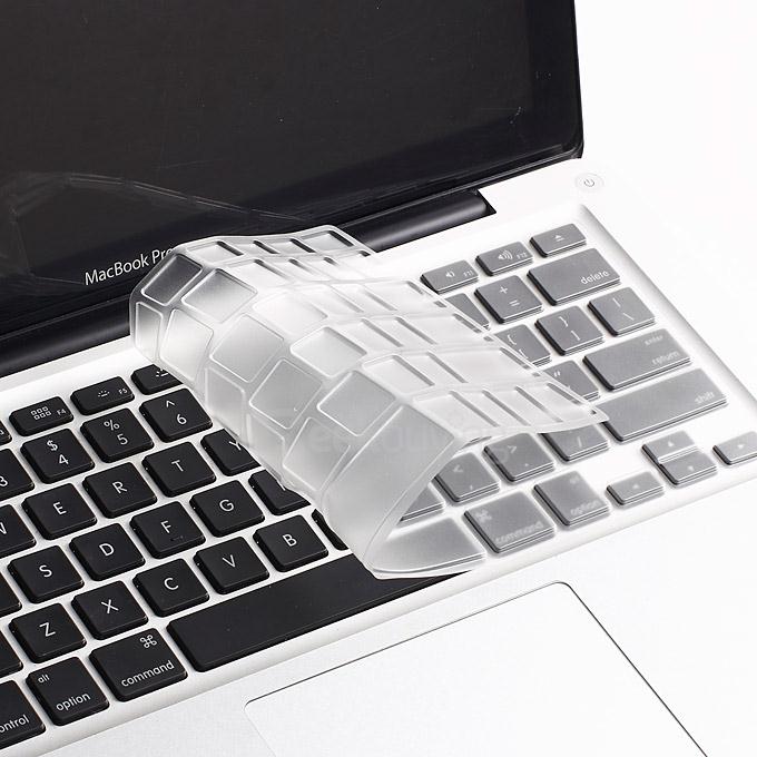 LENTION Clear Series 2 Pcs Ultra Thin TPU Laptop Keyboard Protective Films for MacBook Air/Pro 13