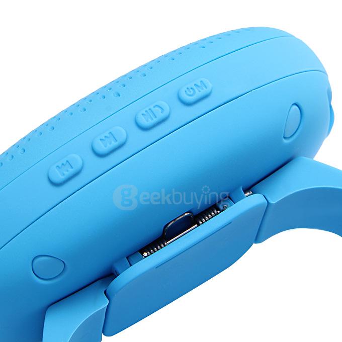 T1 Mini Portable Wireless Bluetooth Watch Speaker Sports Outdoor Speaker For iPhone HTC Samsung - Blue