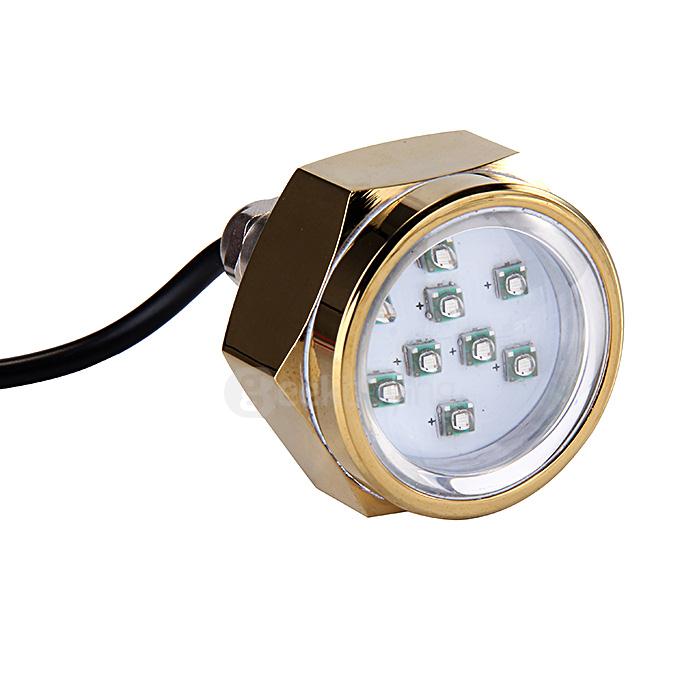 27W IP68 Boat Drain Plug Light Yacht LED Light