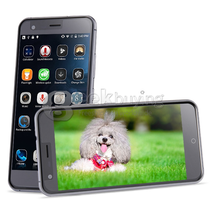 [Spain Stock] Ulefone Paris 5inch Android 5.1 2GB 16GB 4G Smartphone 64Bit MTK6753 Octa Core 13.0MP OTG Miracast Hotknot Gorilla 3 - Black