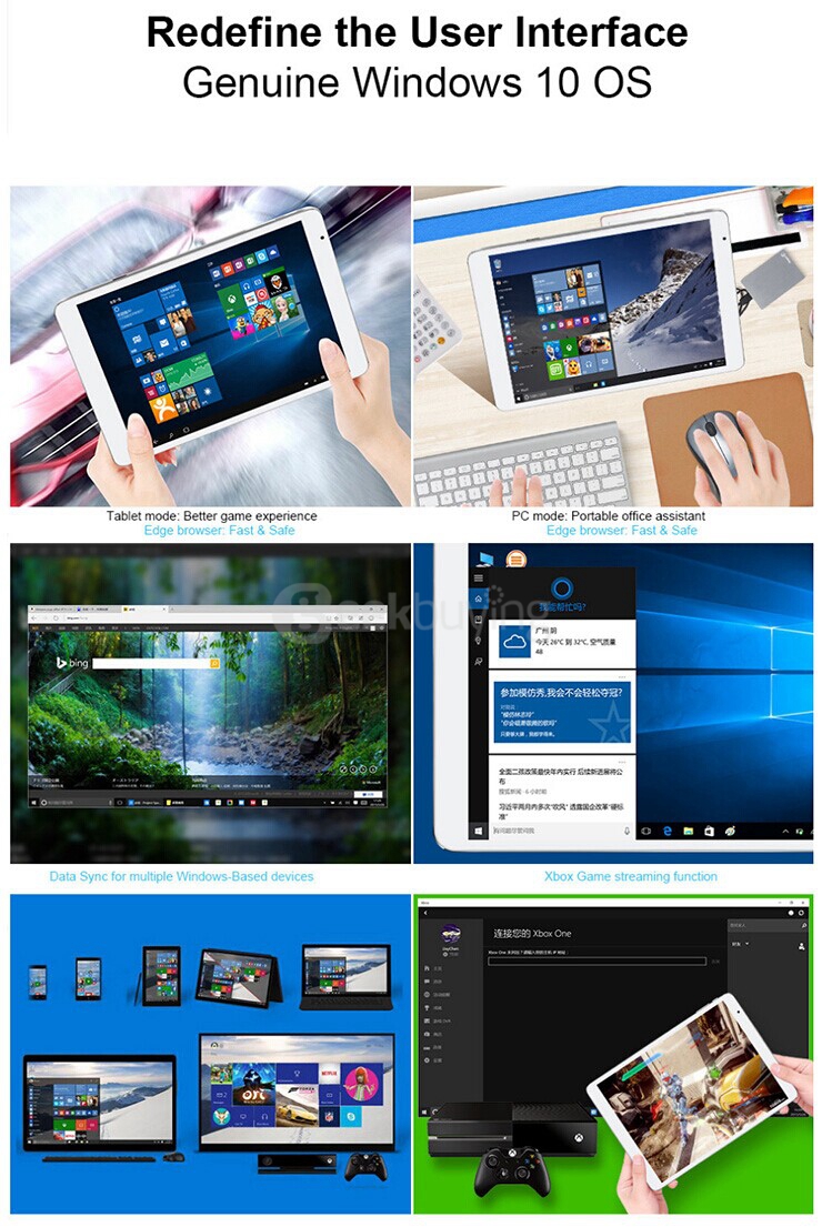 Teclast X98 Pro Dual OS Windows10 & Android5.1 4GB/64GB 9.7