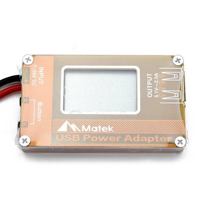 Matek DC-DC Converter USB Charger Adapter Battery Converter