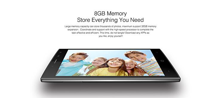 [HK Stock] LEAGOO Alfa 5 Smartphone 5.0inch IPS HD Spreadtrum SC7731 Quad core 1.3GHz 1GB RAM 8GB ROM 3G GPS Smart Wake - Black