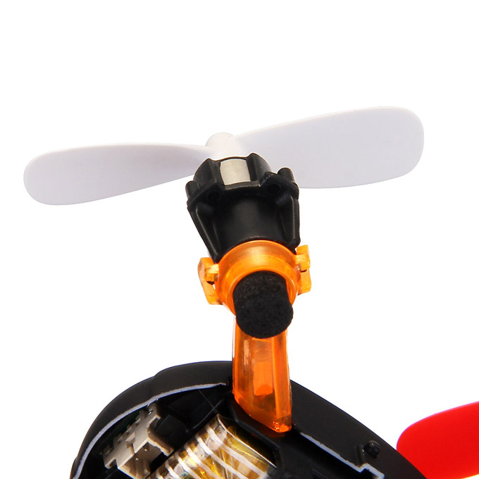 Global Drone GW008 Mini Skull 2.4G 4CH 6Axis Automatic Parallel System 3D Rolling RC Quadcopter - Black