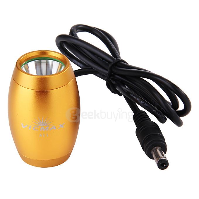 A11 CREE XM-L2 T6 1200LM LED Bicycle Flashlight - Gold