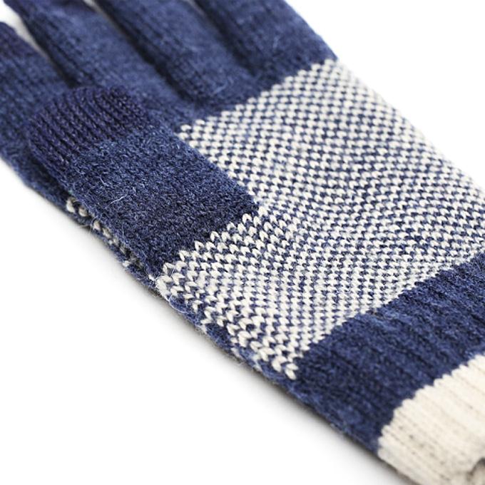Original Xiaomi Gloves Warm Wool Gloves Unisex Gloves for IOS Android Touch Screen - Blue