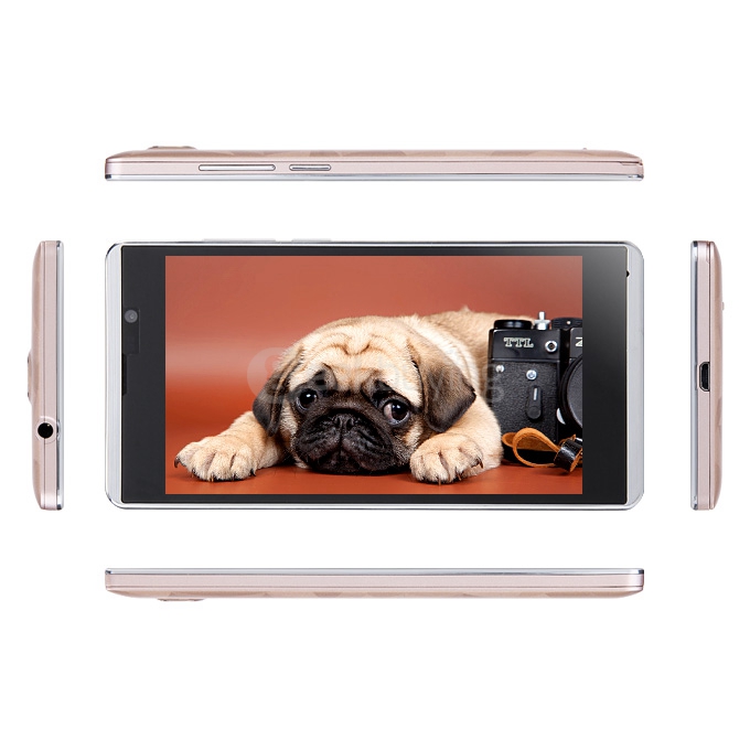 [HK Stock] CUBOT P11 5.0inch Android 5.1 Smartphone MT6580 Quad Core 1.3GHz 1GB RAM 8GB ROM 3G GPS  Camera Hotknot OTG - Gold