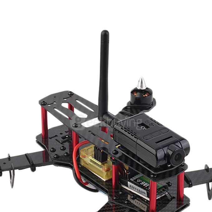5.8G 32CH 400MW 1080P HD FPV Wireless Transmitter DV Camera 2dBi Antenna OSD Power Board Frame Kit Combo