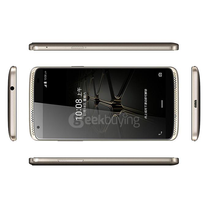 [HK Stock] ZTE Axon Mini 5.2inch Android 5.1 3GB 32GB Smartphone Qualcomm MSM8939 Octa Core 13.0MP HIFI Touch ID - Ion Gold