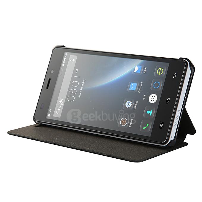 Original Flip Cover Protective Case with Back Shell for Doogee X5/Doogee X5 PRO Smartphone - Black