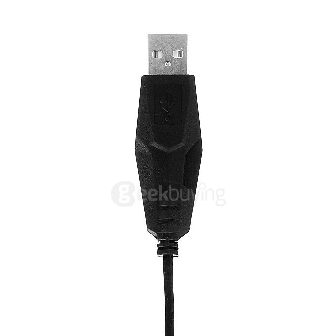 JEQANG JM-065 Professional Wired Opitcal Gaming Mouse 800/1200/1600DPI with Colorful LED Breathing Lights - Black+Red
