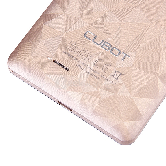 [HK Stock] CUBOT P11 5.0inch Android 5.1 Smartphone MT6580 Quad Core 1.3GHz 1GB RAM 8GB ROM 3G GPS  Camera Hotknot OTG - Gold