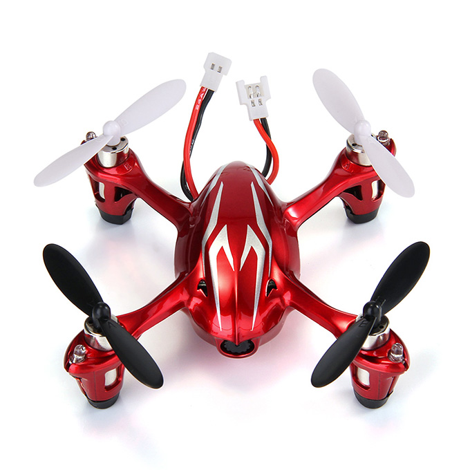 Hubsan X4 H107C 4CH RC Quadcopter 2.4G 6 Axis Gryo 2.0MP Camera RTF - White & Red