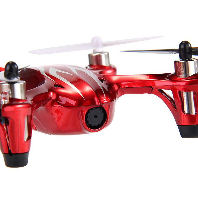 Hubsan X4 H107C 4CH RC Quadcopter 2.4G 6 Axis Gryo 2.0MP Camera RTF - White & Red