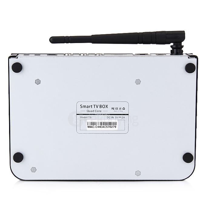 T9 4K TV BOX Amlogic S812 Quad Core 2G/8G 2.4G/5G WIFI Bluetooth4.0 KODI HDMI Dolby 3D - Black
