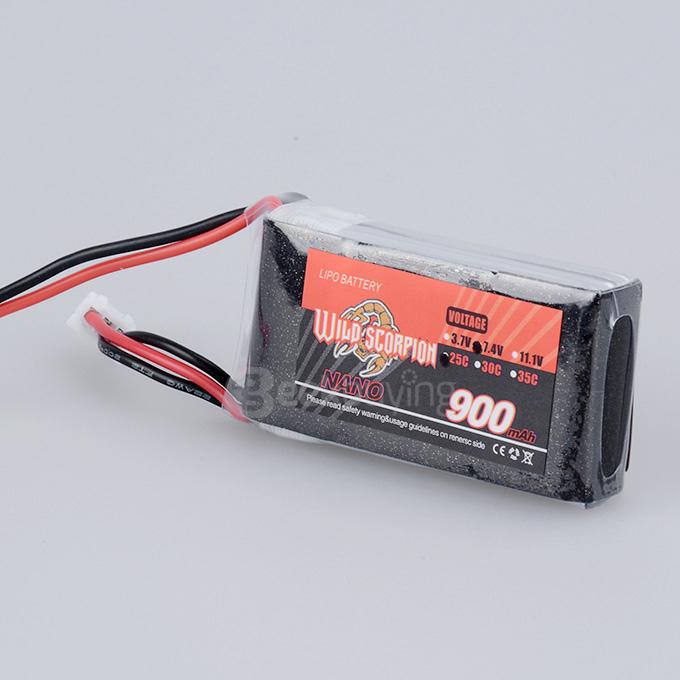 SIGP 11.1V 3S Lipo Battery 1100mAh 35C Soft Pack with JST Plug for RC