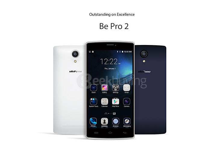 Ulefone Be Pro 2 5.5inch 4G LTE Android 5.1 2GB 16GB Smartphone 64-bit MTK6735 Quad Core 1.0GHz 13.0MP HD - Dark Blue