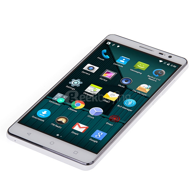 BLUBOO X550 5.5inch 4G FDD-LTE 5300mAh Android 5.1 Smartphone MTK6735 Quad Core 2GB 16GB IPS HD HotKnot Smartwake - White