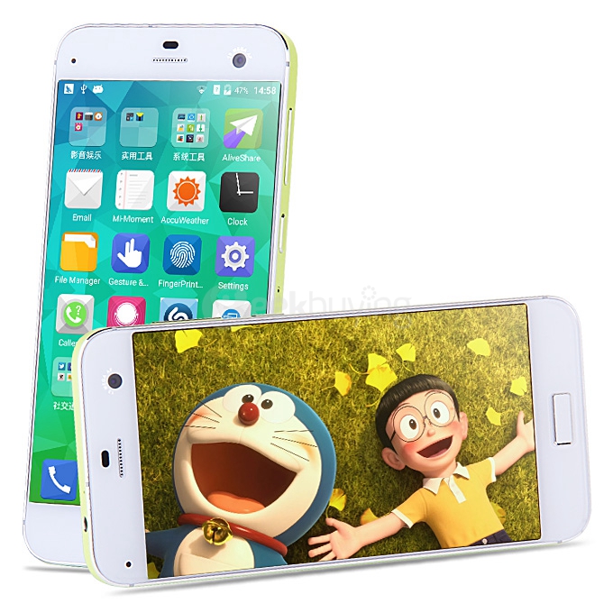 [HK Stock] ZTE Blade S7 5.0inch FHD Android 5.1 3GB 32GB 4G SmartPhone Qualcomm Snapdragon MSM8939 Octa-Core 1.5Ghz Front 13.0MP Back 13.0MP - Green